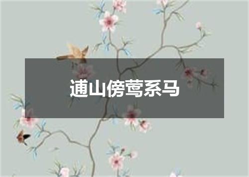 逋山傍莺系马