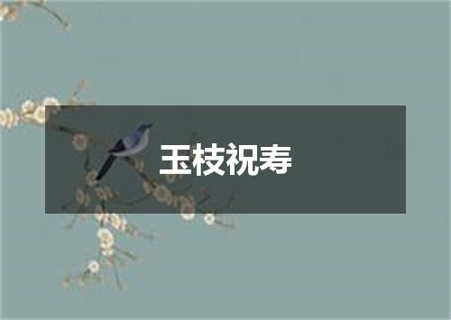 玉枝祝寿