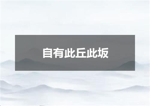 自有此丘此坂