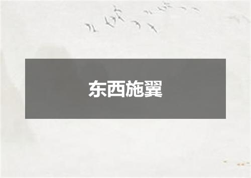 东西施翼