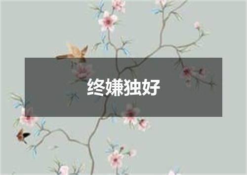 终嫌独好