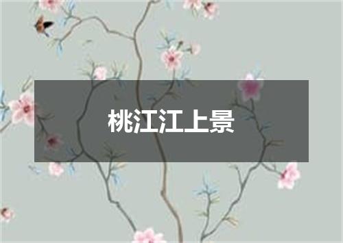 桃江江上景