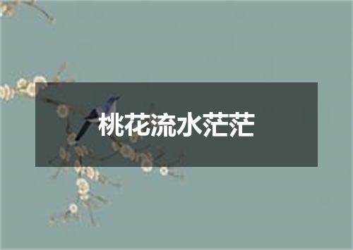 桃花流水茫茫