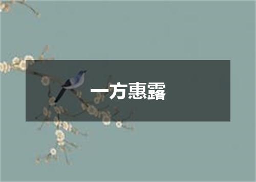 一方惠露