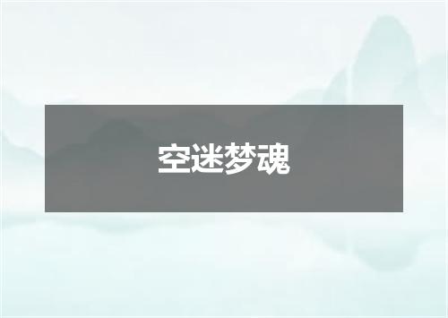 空迷梦魂