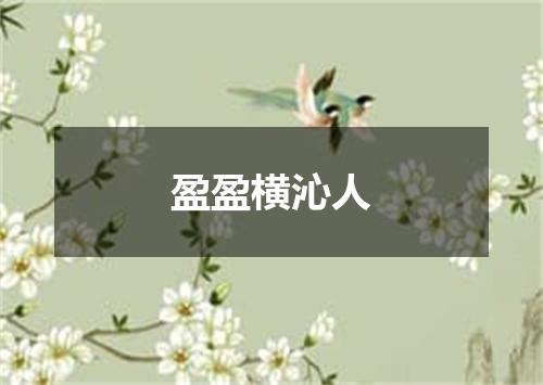 盈盈横沁人