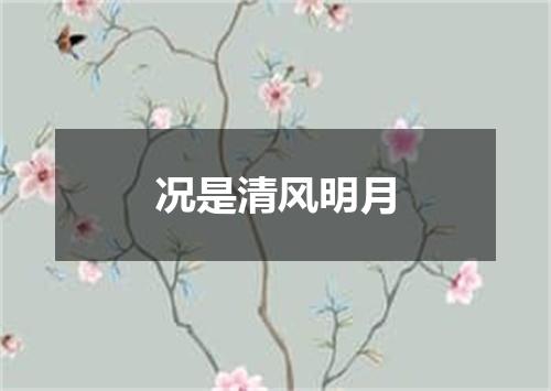 况是清风明月