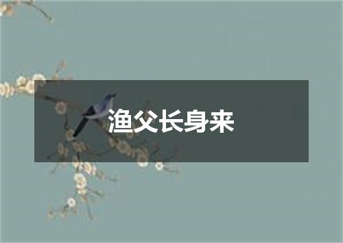 渔父长身来