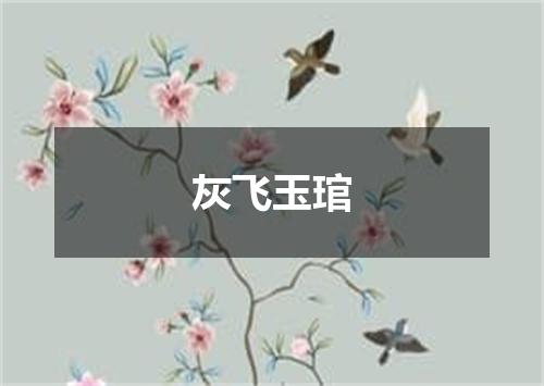 灰飞玉琯