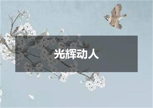 光辉动人