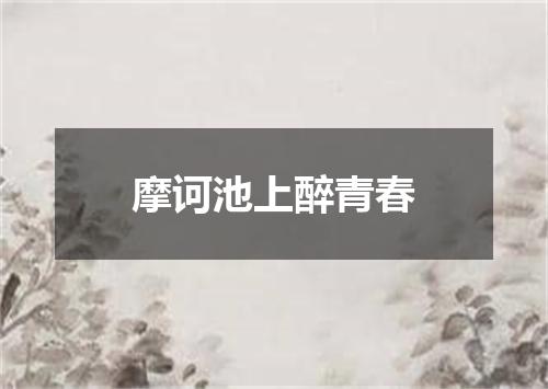 摩诃池上醉青春