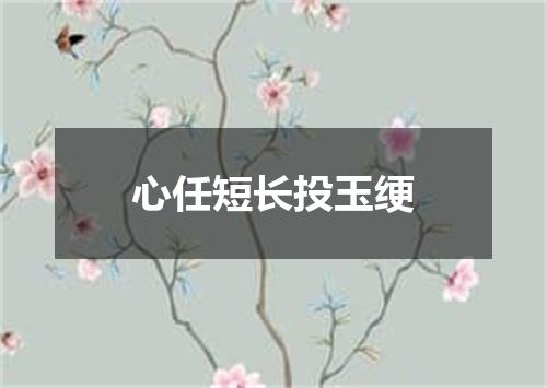 心任短长投玉绠