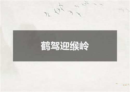 鹤驾迎缑岭