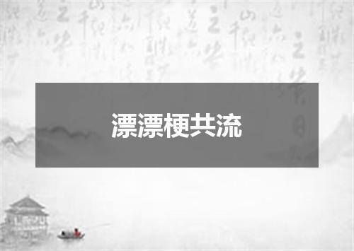 漂漂梗共流