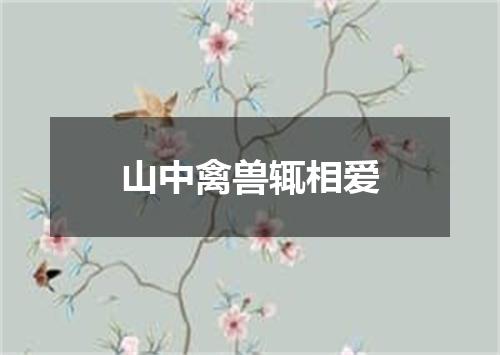 山中禽兽辄相爱