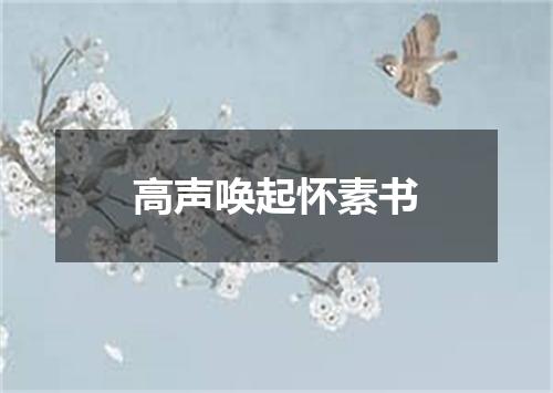 高声唤起怀素书