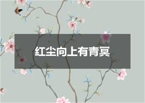 红尘向上有青冥