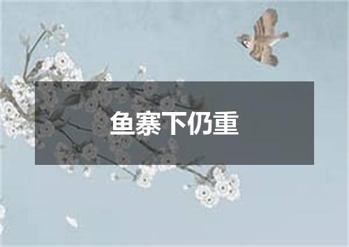 鱼寨下仍重