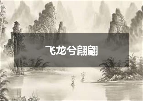 飞龙兮翩翩