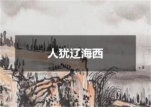 人犹辽海西