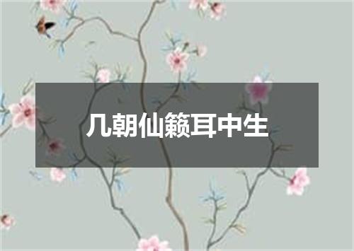 几朝仙籁耳中生