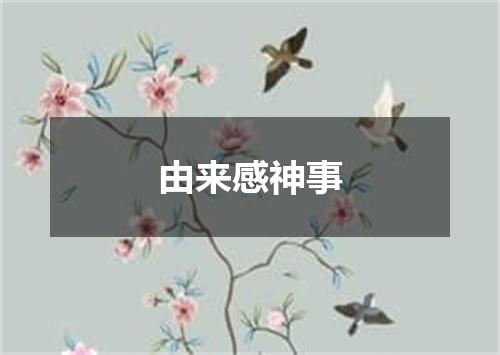 由来感神事