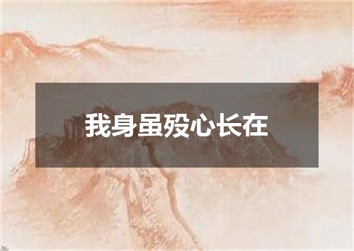 我身虽殁心长在