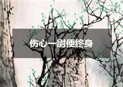 伤心一尉便终身