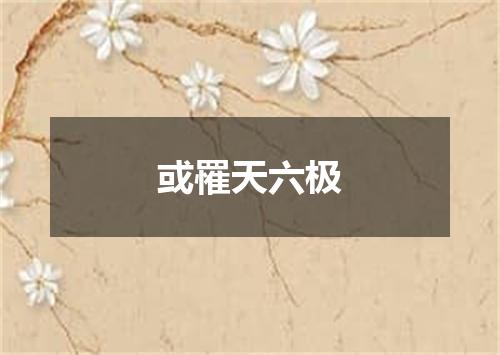 或罹天六极