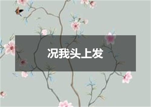 况我头上发