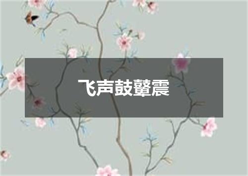 飞声鼓鼙震