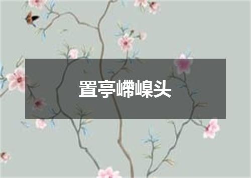 置亭嵽嵲头