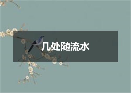 几处随流水