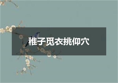 稚子觅衣挑仰穴