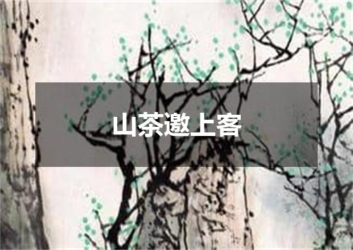 山茶邀上客