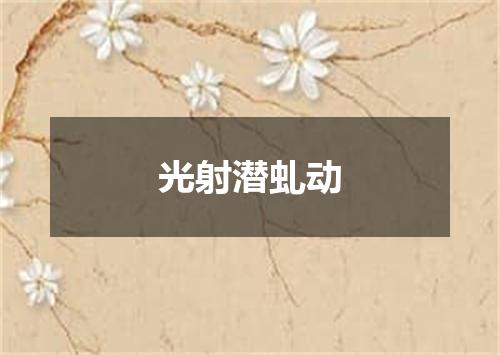 光射潜虬动