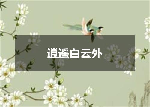 逍遥白云外