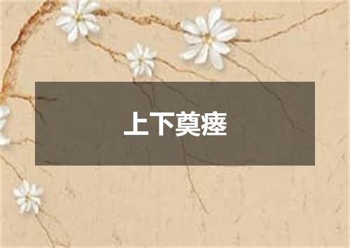 上下奠瘗
