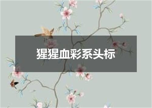 猩猩血彩系头标