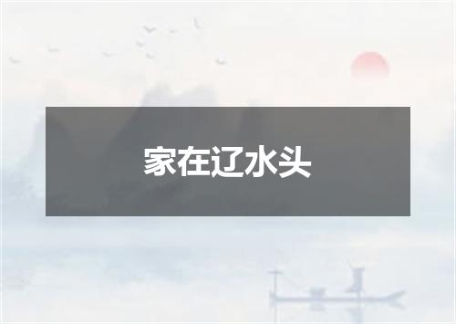 家在辽水头