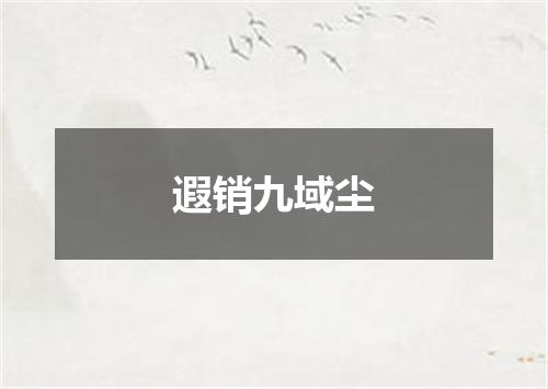 遐销九域尘