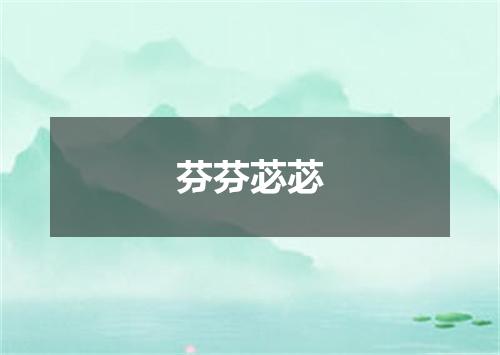 芬芬苾苾