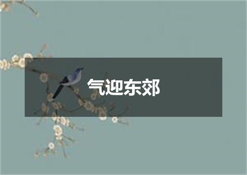 气迎东郊