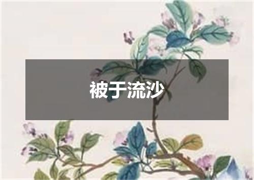 被于流沙