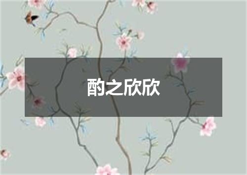 酌之欣欣