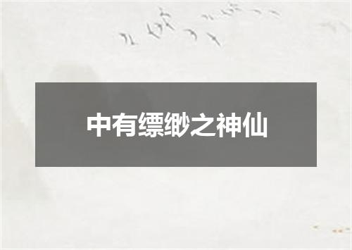 中有缥缈之神仙