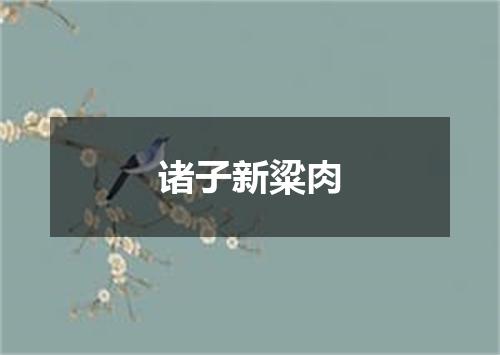 诸子新粱肉