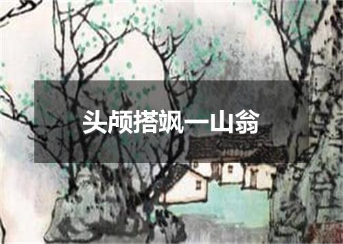 头颅搭飒一山翁
