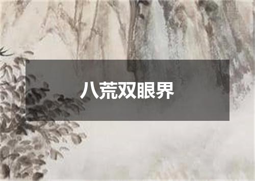 八荒双眼界