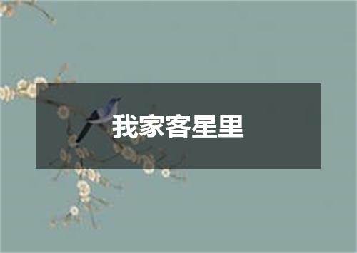 我家客星里